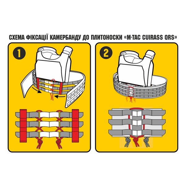 M-Tac камербанд с баллистическими пакетами 2 класс для Cuirass QRS Coyote - 10269005 M-Tac камербанд с баллистическими пакетами 2 класс для Cuirass QRS Coyote - 10269005