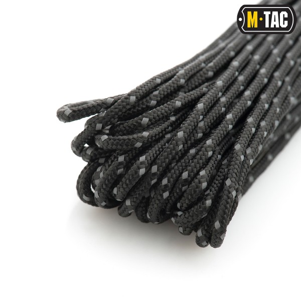 M-Tac паракорд Minicord Reflective Black 15м - 10271002 M-Tac паракорд Minicord Reflective Black 15м - 10271002