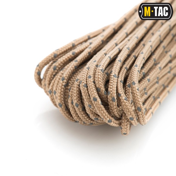 M-Tac паракорд Minicord Reflective Tan 15м - 10271003