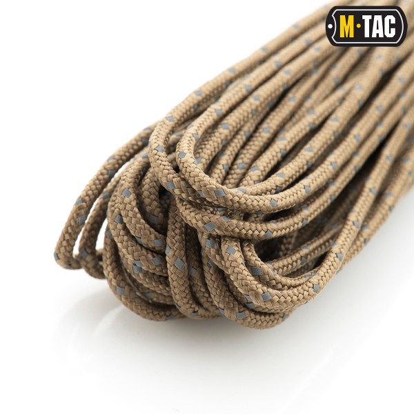 M-Tac паракорд Minicord Reflective Coyote 15м - 10271005 M-Tac паракорд Minicord Reflective Coyote 15м - 10271005