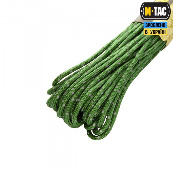 M-Tac паракорд Minicord Reflective Grass 15м - 10271135 M-Tac паракорд Minicord Reflective Grass 15м - 10271135