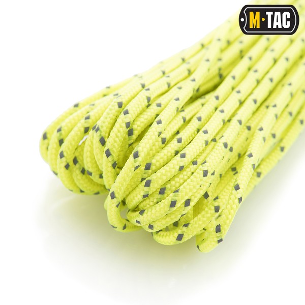 M-Tac паракорд Minicord Reflective Neon Yellow 15м - 10271142