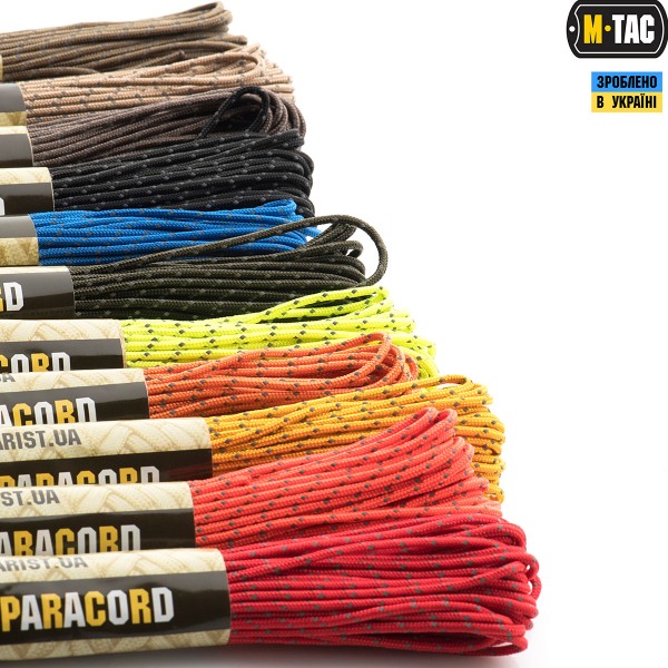 M-Tac паракорд Minicord Reflective Neon Yellow 15м - 10271142