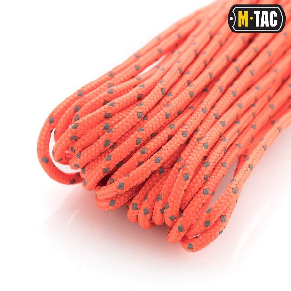 M-Tac паракорд Minicord Reflective Safety Orange 15м - 10271146 M-Tac паракорд Minicord Reflective Safety Orange 15м - 10271146