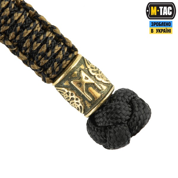 M-Tac темляк Scandinavian Mannaz Black - 10278202 M-Tac темляк Scandinavian Mannaz Black - 10278202