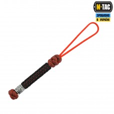 M-Tac темляк Scandinavian Mannaz Silver Black&Red