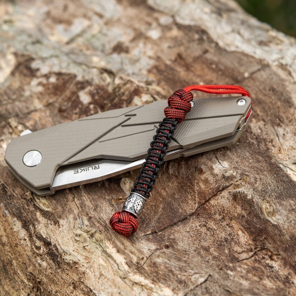 M-Tac темляк Scandinavian Mannaz Silver Black&Red - 10278211 M-Tac темляк Scandinavian Mannaz Silver Black&Red - 10278211