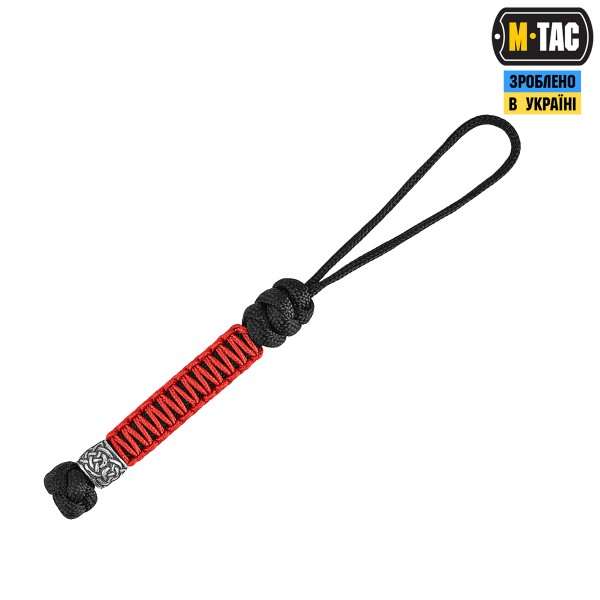 M-Tac темляк Scandinavian Silver Black&Red - 10278369