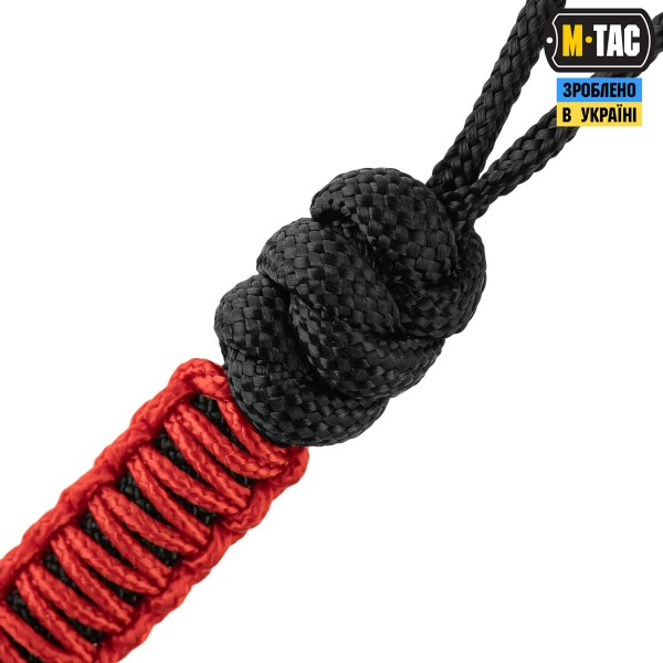 M-Tac темляк Scandinavian Silver Black&Red - 10278369