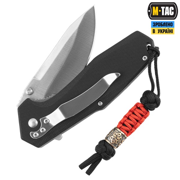 M-Tac темляк Scandinavian Small китайський вузел Black - 10278502