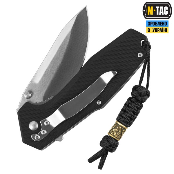 M-Tac темляк Scandinavian Small Трикветр Black - 10278602