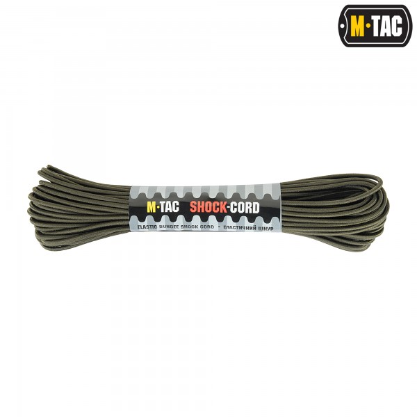 M-Tac паракорд Shock-Cord 3mm 15m OD Green - 10280143