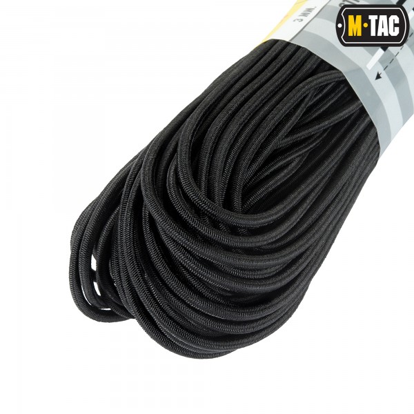 M-Tac паракорд Shock-Cord 3 mm Black 30м - 10281002 M-Tac паракорд Shock-Cord 3 mm Black 30м - 10281002