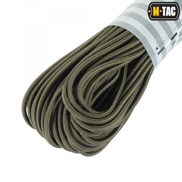 M-Tac паракорд Shock-Cord 3mm 30m OD Green - 10281143 M-Tac паракорд Shock-Cord 3mm 30m OD Green - 10281143