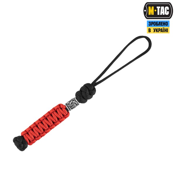 M-Tac темляк Loopy Snake Scandinavian Silver Black&Red - 10282069