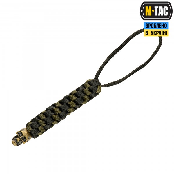 M-Tac темляк Helix Skull Black/Olive - 10283201