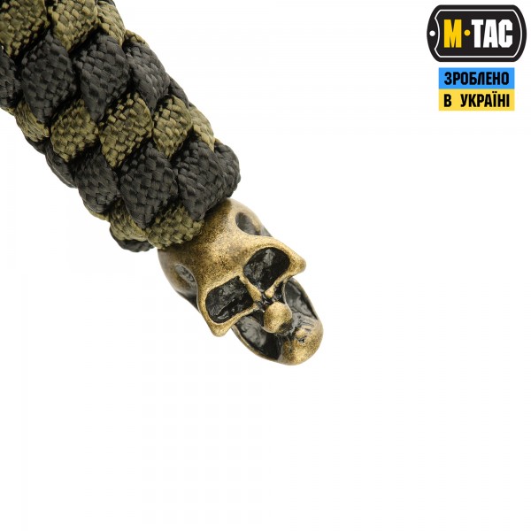 M-Tac темляк Helix Skull Black/Olive - 10283201