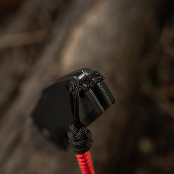 M-Tac темляк Fish&Cylindre Steel Black&Red - 10284069 M-Tac темляк Fish&Cylindre Steel Black&Red - 10284069