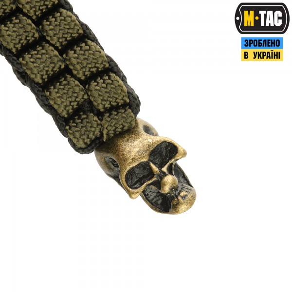 M-Tac темляк Cuboid Skull Black/Olive - 10285201