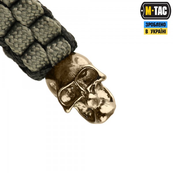M-Tac темляк Cuboid Skull Black/Grey - 10285211 M-Tac темляк Cuboid Skull Black/Grey - 10285211