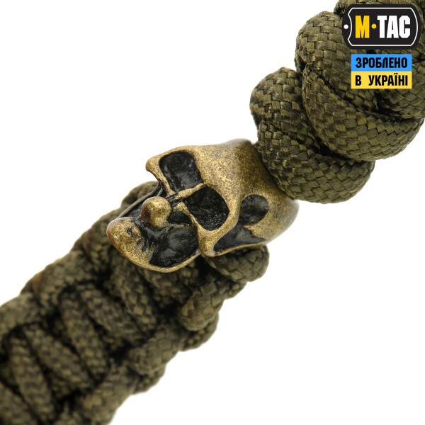 M-Tac темляк Loopy Snake Skull Olive - 10287001