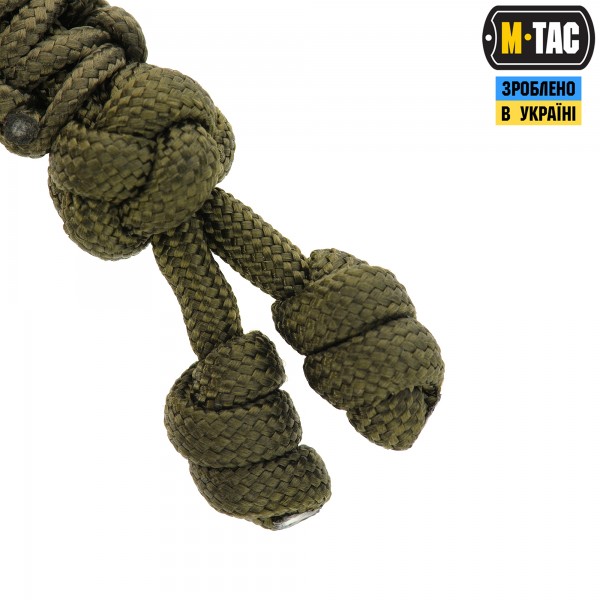 M-Tac темляк Loopy Snake Skull Olive - 10287001