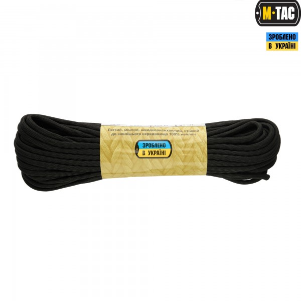 M-Tac паракорд PowerCord1000 Black 15м - 10290002 M-Tac паракорд PowerCord1000 Black 15м - 10290002