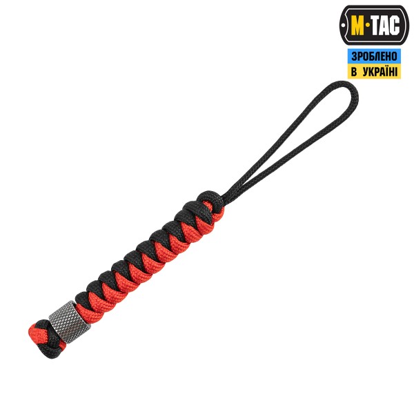 M-Tac темляк Viper Cylindre Stainless Steel Black&Red - 10295169