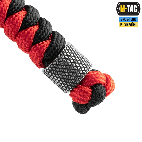 M-Tac темляк Viper Cylindre Stainless Steel Black&Red - 10295169