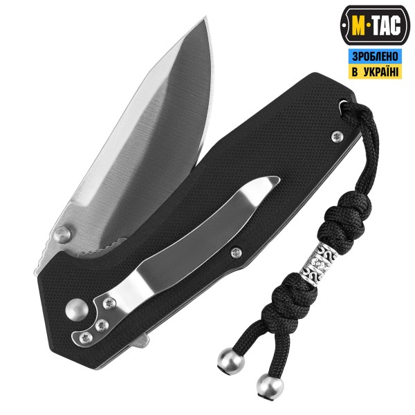 M-Tac темляк Zeus Black&Silver - 10296011