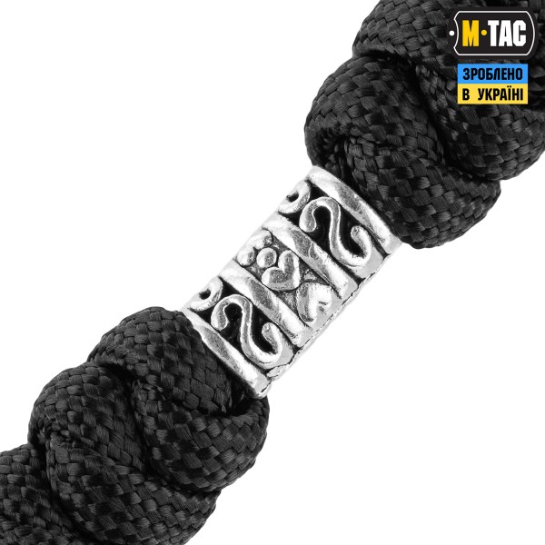 M-Tac темляк Zeus Black&Silver - 10296011