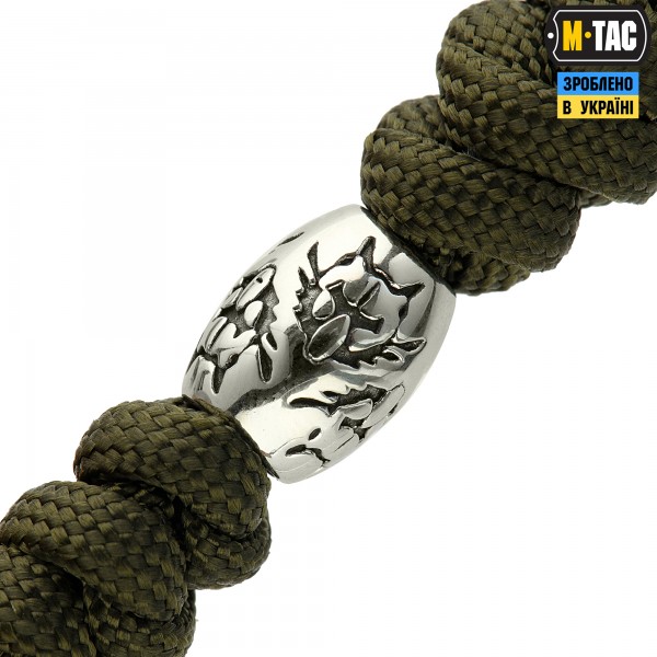 M-Tac темляк Zeus Stainless Steel Olive - 10296101
