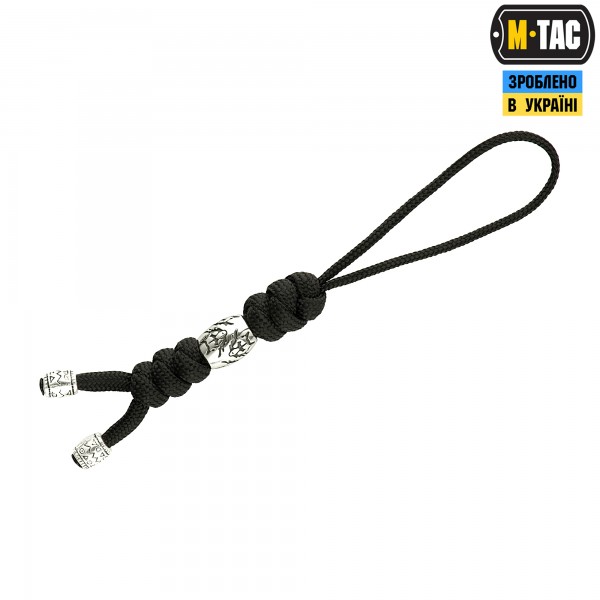 M-Tac темляк Zeus Stainless Steel Black - 10296102