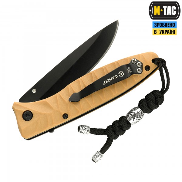 M-Tac темляк Zeus Stainless Steel Black - 10296102