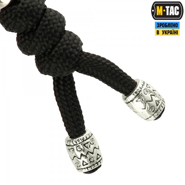 M-Tac темляк Zeus Stainless Steel Black - 10296102