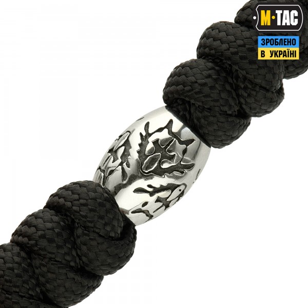 M-Tac темляк Zeus Stainless Steel Black - 10296102