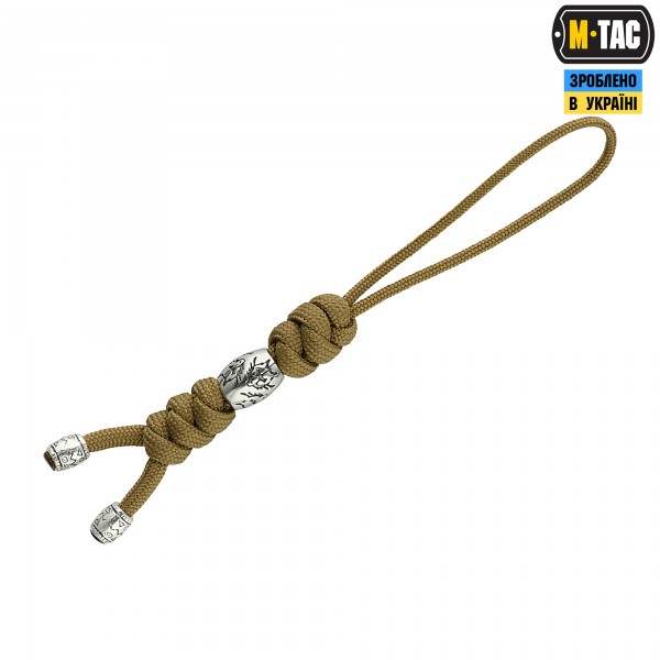 M-Tac темляк Zeus Stainless Steel Coyote - 10296105