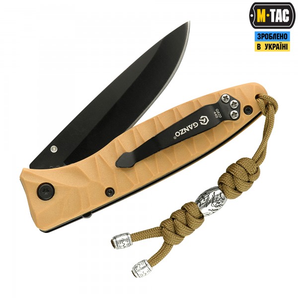 M-Tac темляк Zeus Stainless Steel Coyote - 10296105