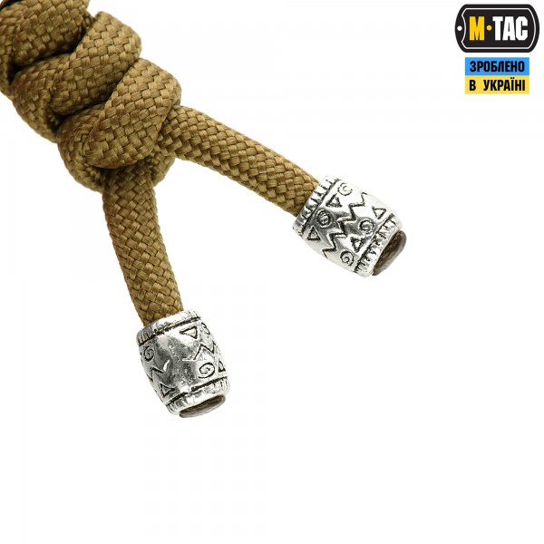 M-Tac темляк Zeus Stainless Steel Coyote - 10296105