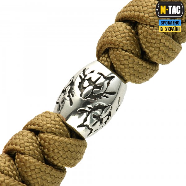 M-Tac темляк Zeus Stainless Steel Coyote - 10296105