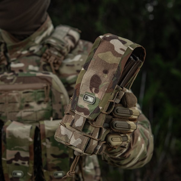 M-Tac подсумок для АК двойной с клапаном Gen.3 Multicam - 10299008 M-Tac подсумок для АК двойной с клапаном Gen.3 Multicam - 10299008