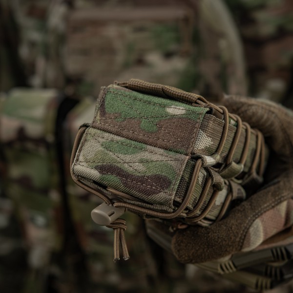 M-Tac подсумок для АК двойной с клапаном Gen.3 Multicam - 10299008 M-Tac подсумок для АК двойной с клапаном Gen.3 Multicam - 10299008