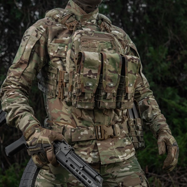 M-Tac подсумок для АК двойной с клапаном Gen.3 Multicam - 10299008 M-Tac подсумок для АК двойной с клапаном Gen.3 Multicam - 10299008