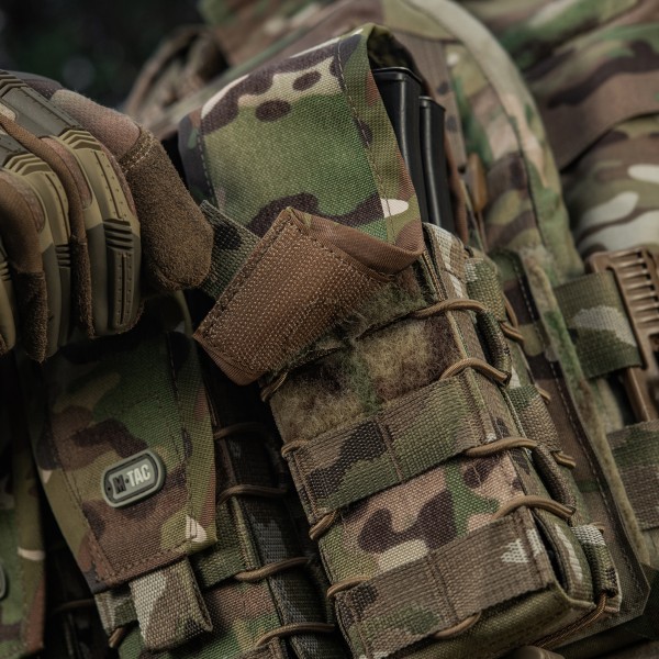 M-Tac подсумок для АК двойной с клапаном Gen.3 Multicam - 10299008 M-Tac подсумок для АК двойной с клапаном Gen.3 Multicam - 10299008