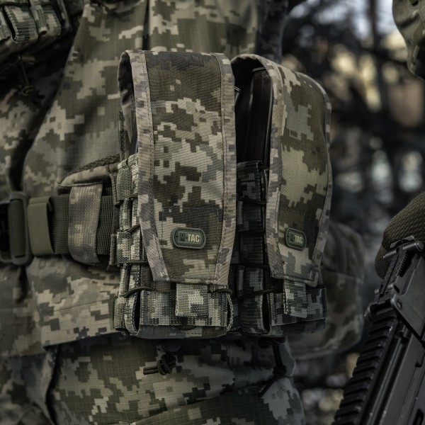 M-Tac подсумок для АК двойной с клапаном MM14 - 10299030 M-Tac подсумок для АК двойной с клапаном MM14 - 10299030