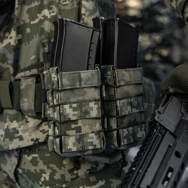 M-Tac подсумок для АК двойной с клапаном MM14 - 10299030 M-Tac подсумок для АК двойной с клапаном MM14 - 10299030