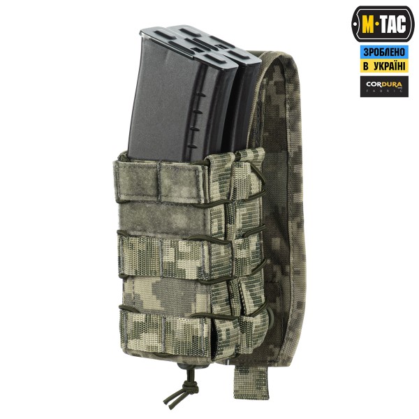 M-Tac подсумок для АК двойной с клапаном MM14 - 10299030 M-Tac подсумок для АК двойной с клапаном MM14 - 10299030