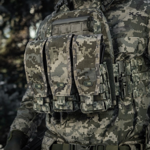 M-Tac подсумок для АК двойной с клапаном MM14 - 10299030 M-Tac подсумок для АК двойной с клапаном MM14 - 10299030