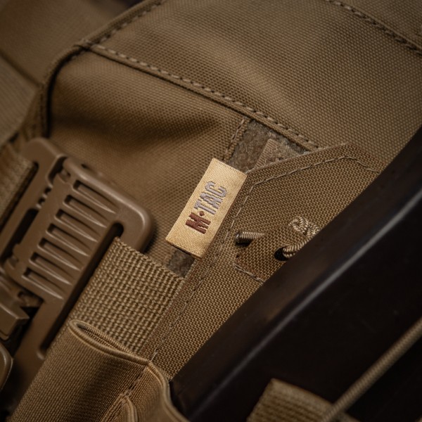 M-Tac передня панель для чохла бронежилета Sturm на 4 магазина Coyote - 10312005 M-Tac передня панель для чохла бронежилета Sturm на 4 магазина Coyote - 10312005