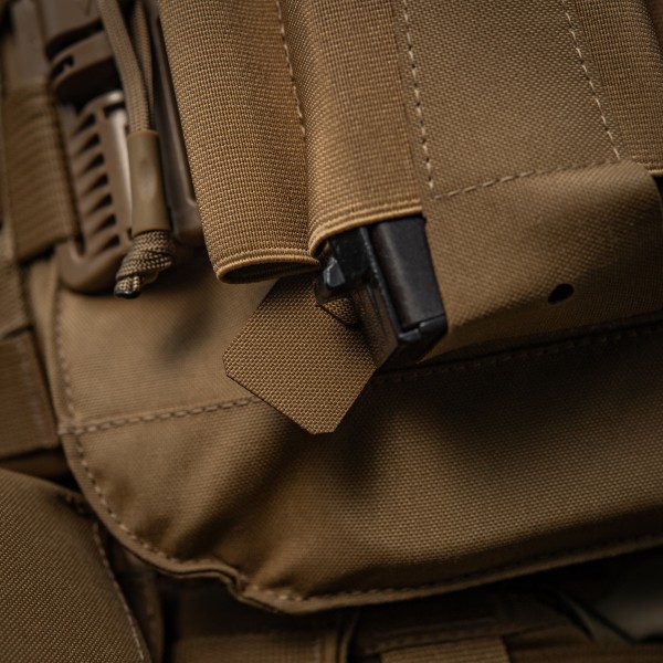 M-Tac передня панель для чохла бронежилета Sturm на 4 магазина Coyote - 10312005 M-Tac передня панель для чохла бронежилета Sturm на 4 магазина Coyote - 10312005